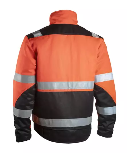 Dimex Turva talvitakki punainen/musta - Dimex Työtakit - 2250E-MT - 2