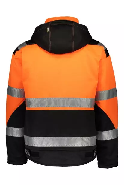 Dimex Turvatakki oranssi/musta - Dimex Työtakit - 60211-MT - 2