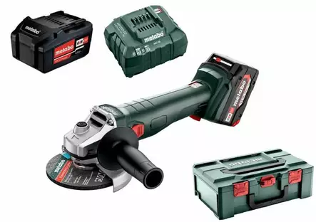Metabo W18L9-125 Akkukulmahiomakone pkt 18V - Metabo Kulmahiomakoneet - 602247510 - 1