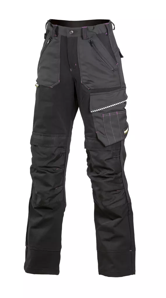 Naisten stretch housut polvisuojilla - Dimex naisten työvaatteet - 6143-50 - 1