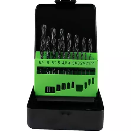 JBM Poranteräsarja HSS 1-10mm - Poranterät - 50-53853 - 1