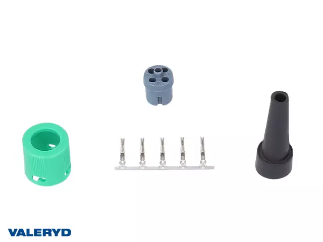 BAJONET LIITIN 5-NAPOIKEA/VIHR.SISÄINEN - Liittimet - 125-3109005 - 1