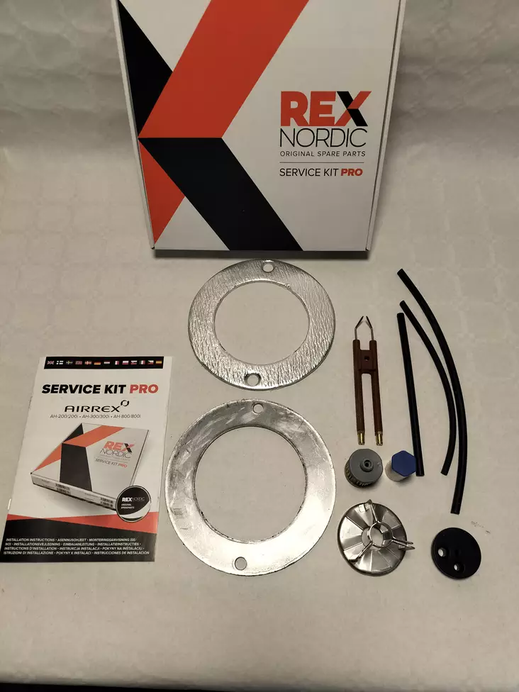 Huoltosarja PRO AIRREX Ah-200/300 - Airrex lämmittimien varaosat - AH20255 - 1