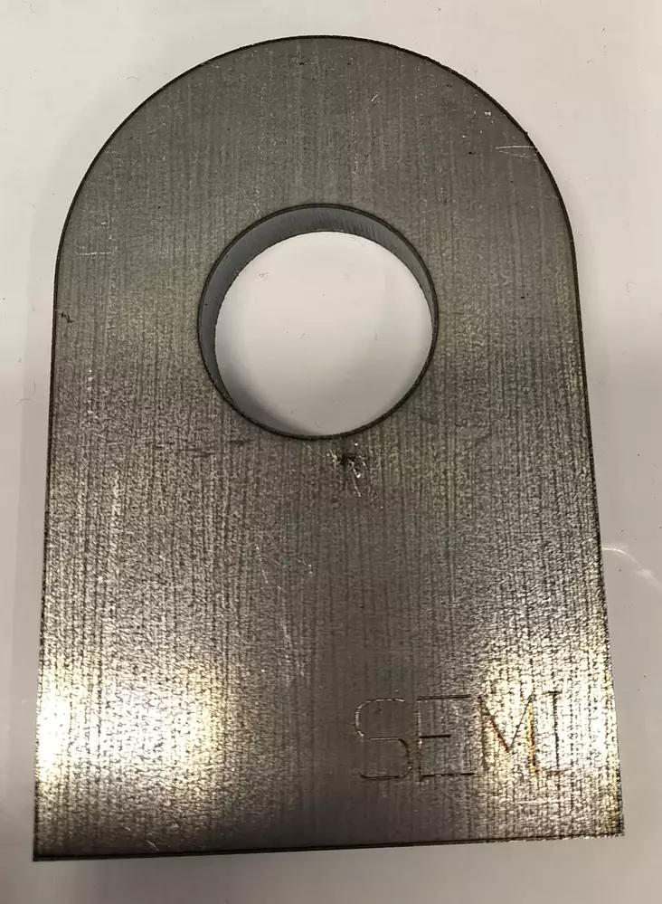 Sylinterin korvake 26mm 120x80 D26 - Hitsattavat korvakkeet - SK26 - 1