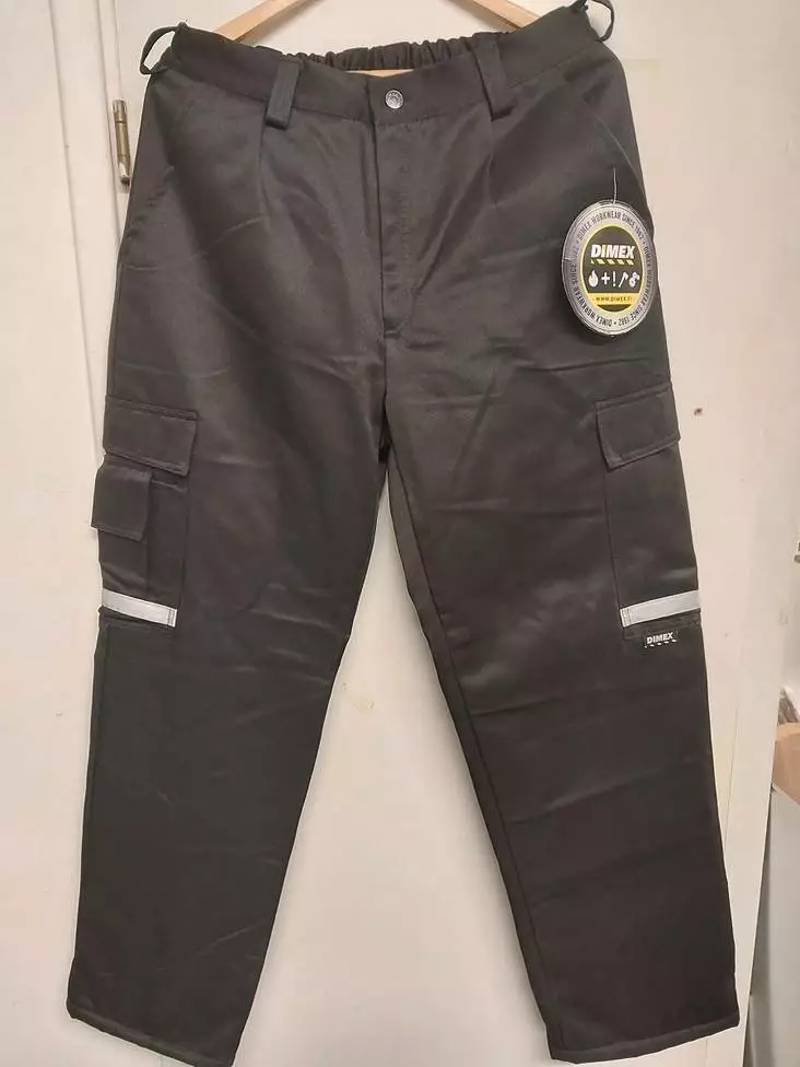 Dimex talvihousu, musta, koko 58 - Dimex Työhousut - 7051-58 - 1