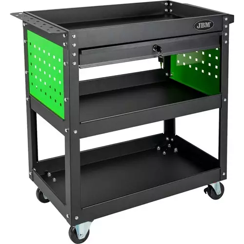 JBM Kärry 3-Tasoa+vetolaatikko - Työkaluvaunut ja -tasot - 50-54499 - 1