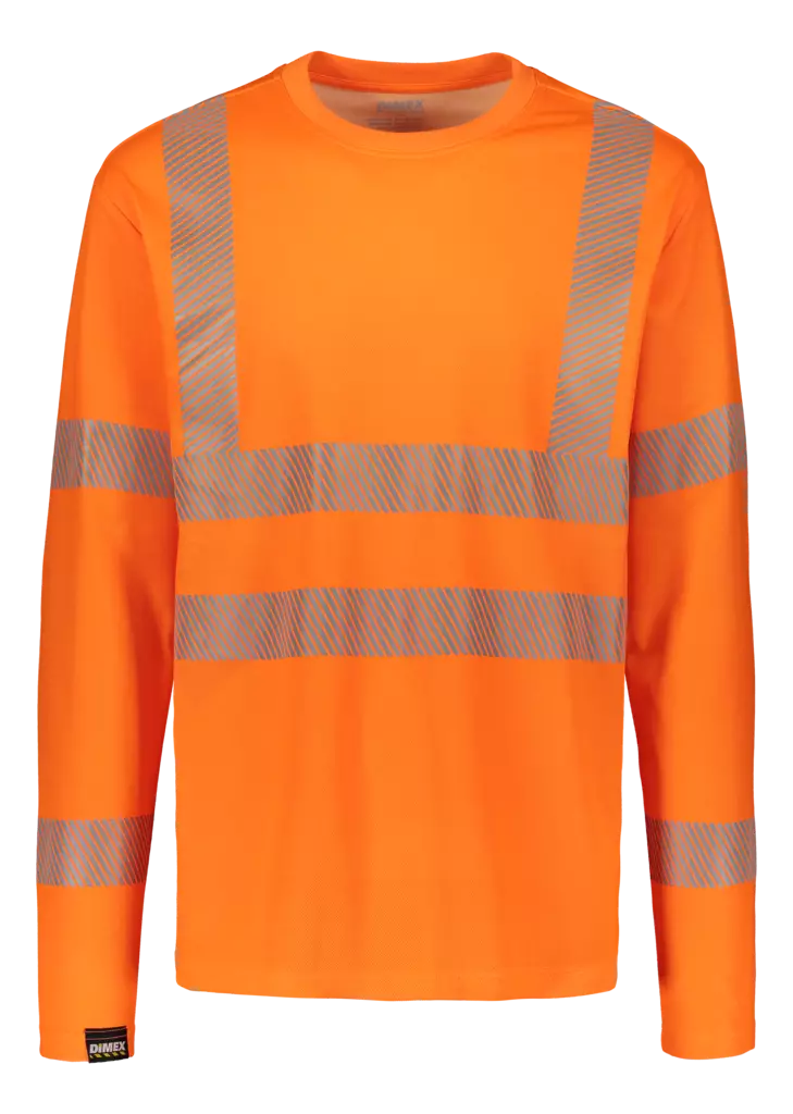 Dimex Pitkähihainen turva t-paita XXL - Dimex Paidat - 4295-XXL - 1