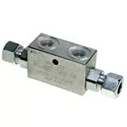 Kaksoislukkoventtiili 3/8"-12mmPutkitar. - Vastaventtiilit - LV3812L - 1