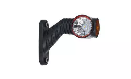 Led-kumivarsivalo 125mm pun/kelt/valk OIK. - Sivu- ja äärivalot - PSL903O - 1