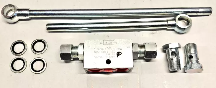 Kaksoislukkoventtiilisarja 1/4" pitkä - Vastaventtiilit - LV3812L14P - 1