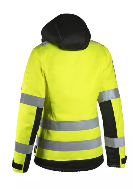 Dimex Talvitakki, kelt-must - Dimex naisten työvaatteet - 6177Y-MT - 2