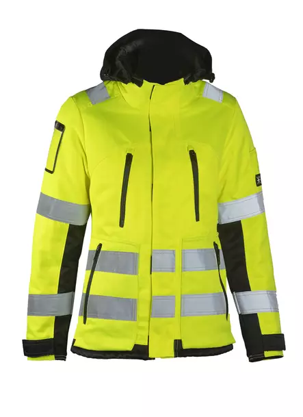 Dimex Talvitakki, kelt-must - Dimex naisten työvaatteet - 6177Y-MT - 1