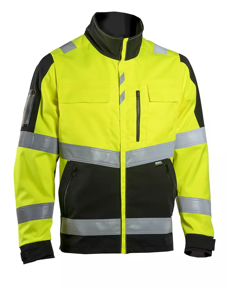 Dimex kesätakki, kelt-must - Dimex Työtakit - 6133-MT - 1