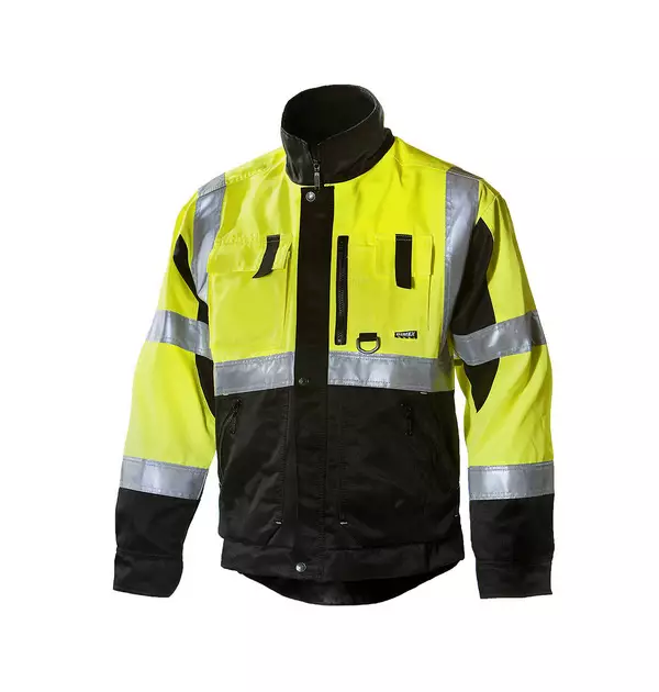 Dimex kesätakki, kelt-must - Dimex Työtakit - 6330-MT - 1