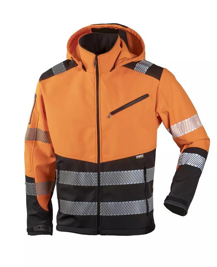 Turva Softshell takki Oranssi - Dimex Työtakit - 6099R-MT - 1